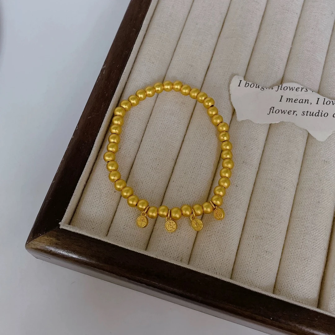 钨合金手链 百搭轻奢复古风宫廷素款休闲风JG-3103手链