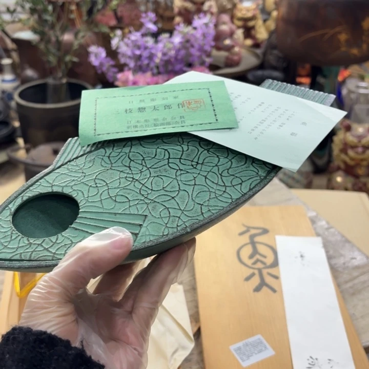 铁古美术置物摆件