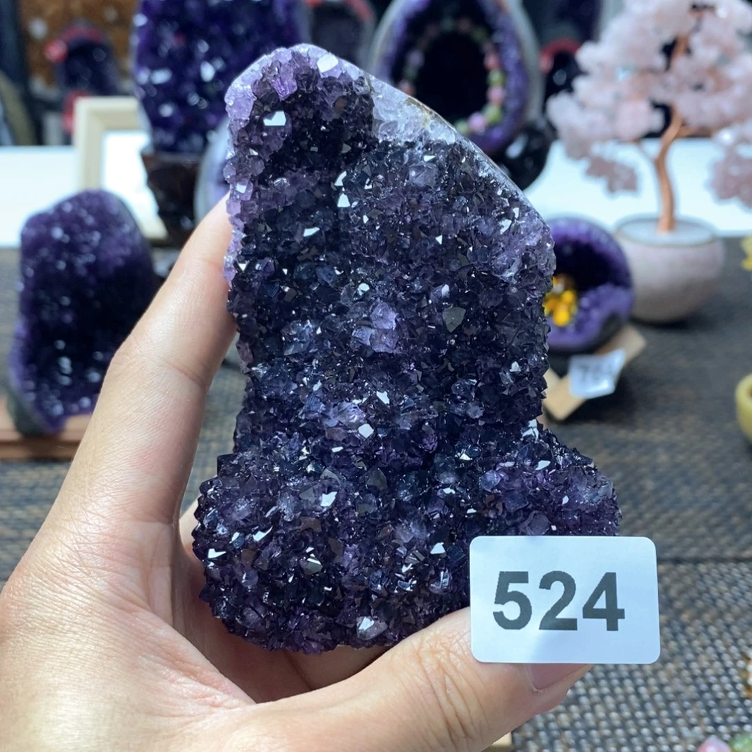 紫晶大型摆件（非配饰）未镶嵌