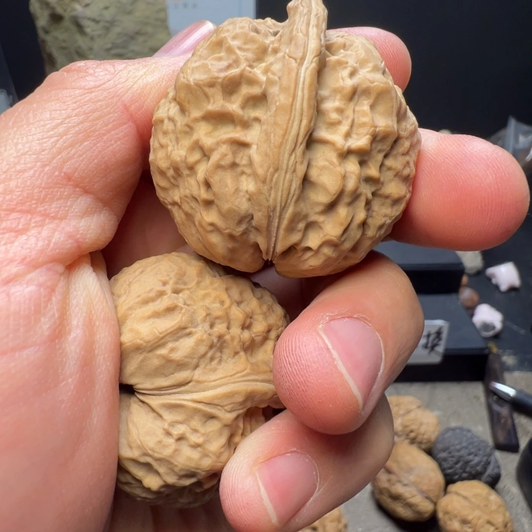 文玩核桃吊坠霸王枪39mm