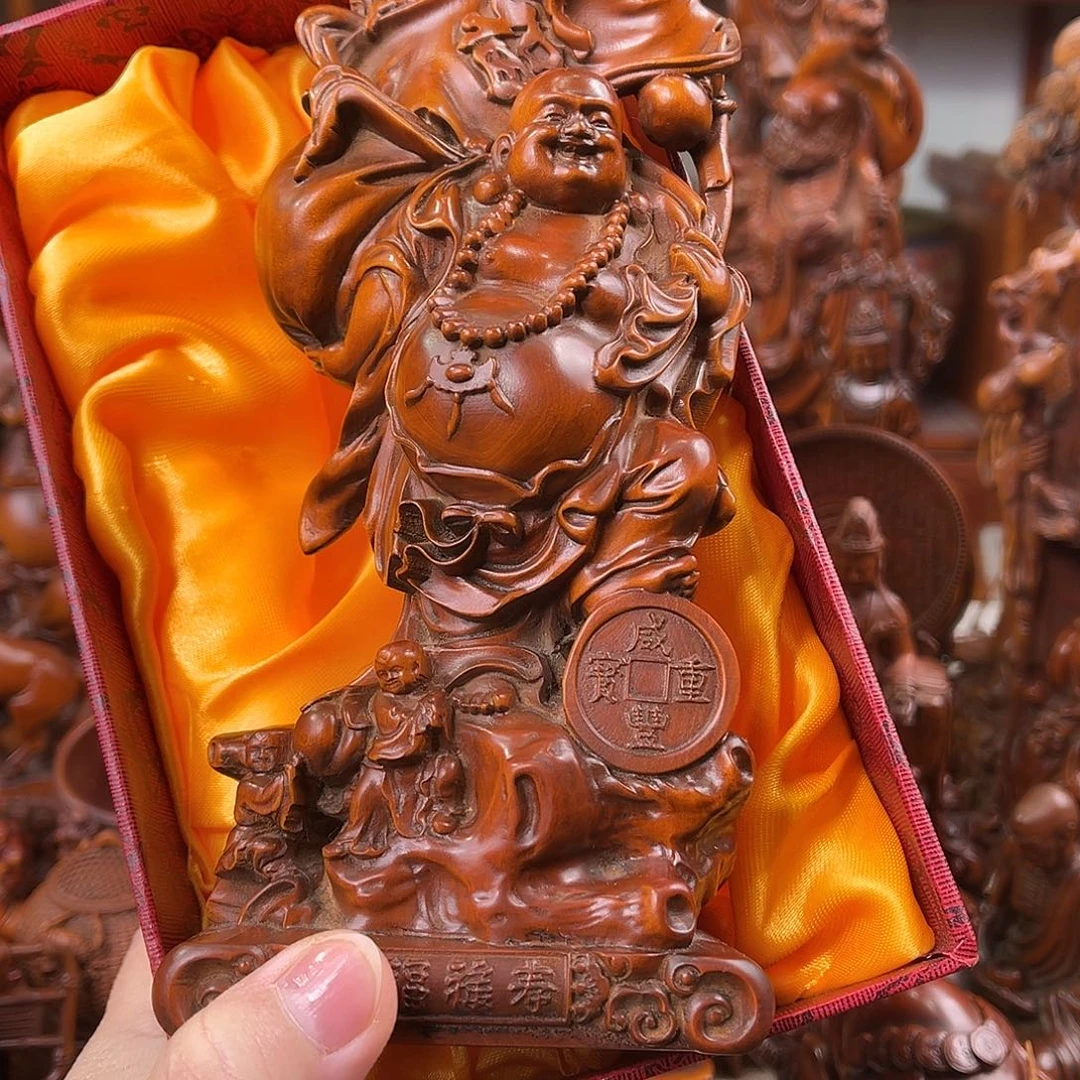 黄杨木黄杨木雕刻高度20厘米