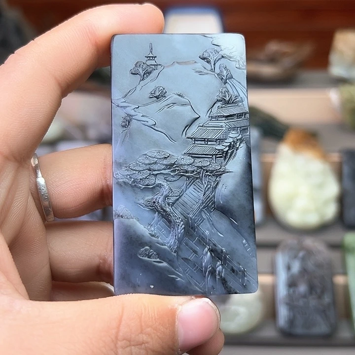 和田玉挂件未镶嵌