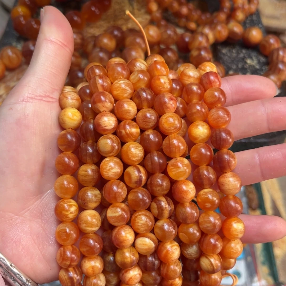 松木（琥珀木）手串/手链1.0规格108颗