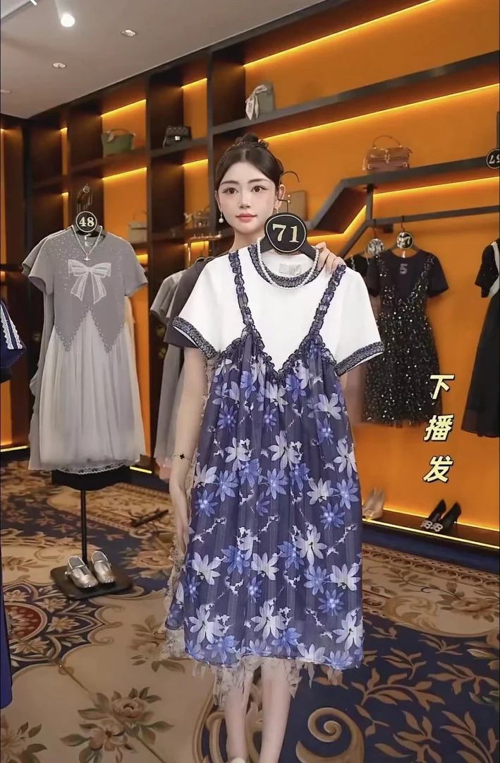 【Linda】【71】夏季轻奢设计感气质收腰显瘦连衣裙JC-A3188