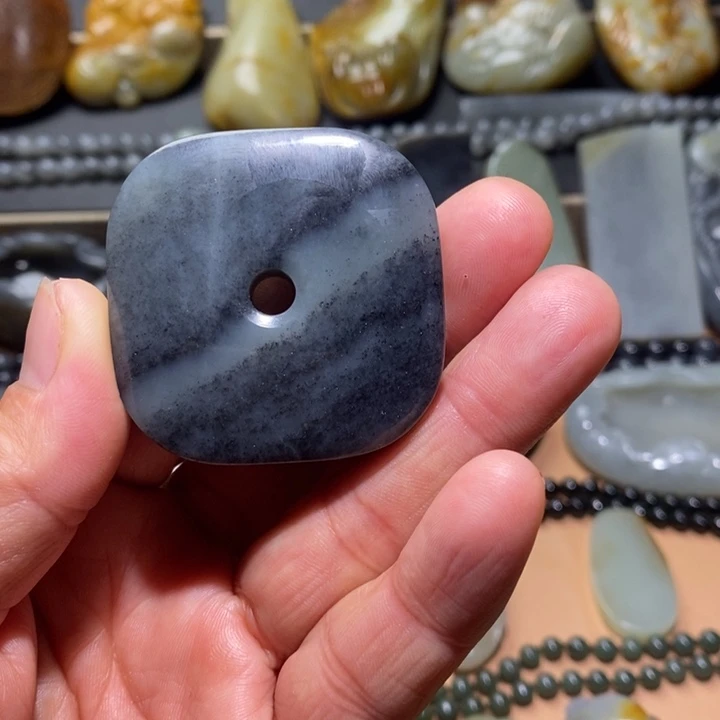 马***婿和田玉未镶嵌吊坠(不含链)