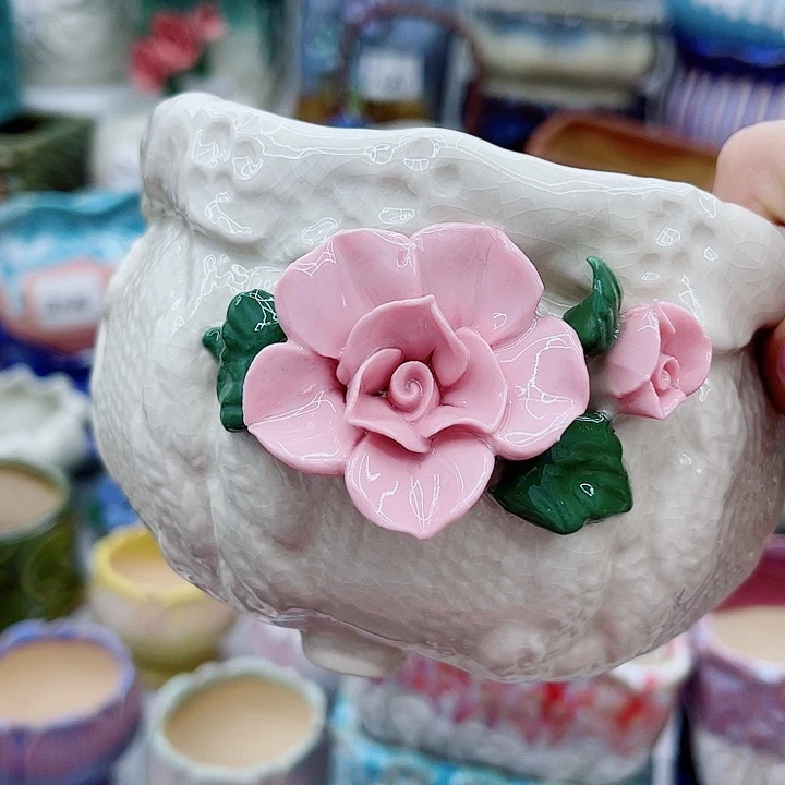 多肉绿植陶瓷花盆