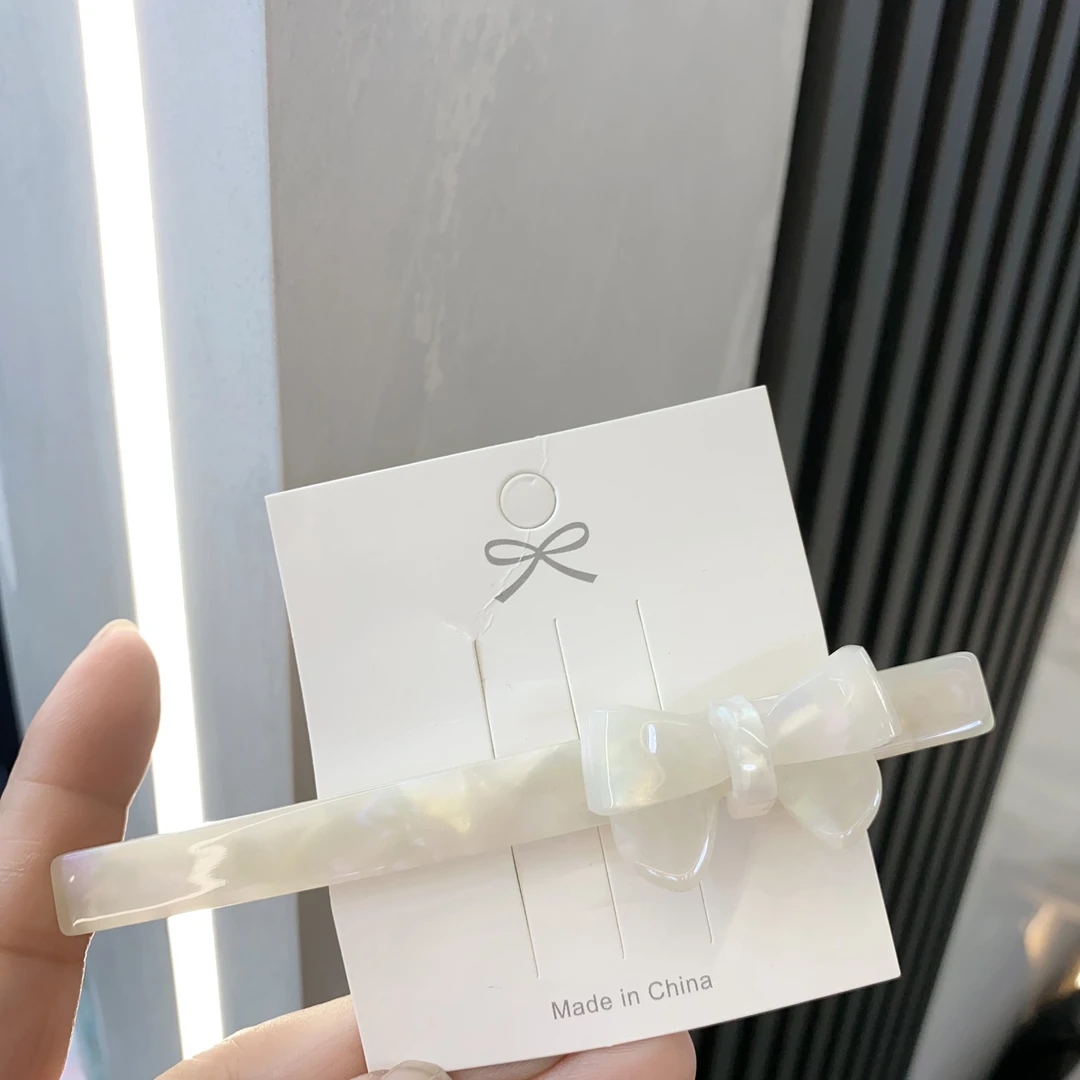 A168人鱼姬蝴蝶结弹簧夹