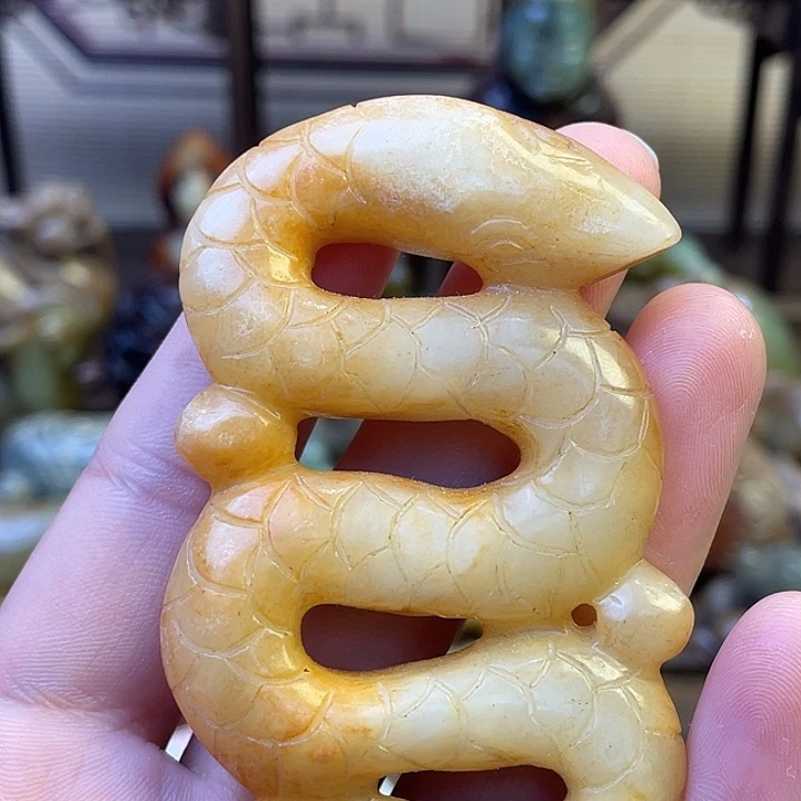未镶嵌和田玉（糖玉）挂件