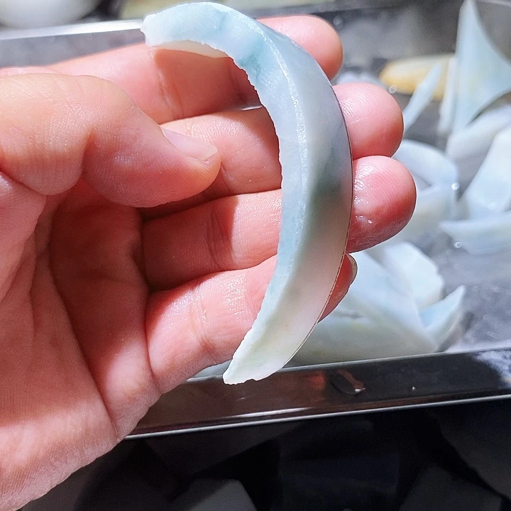 散珠翡翠边角料58