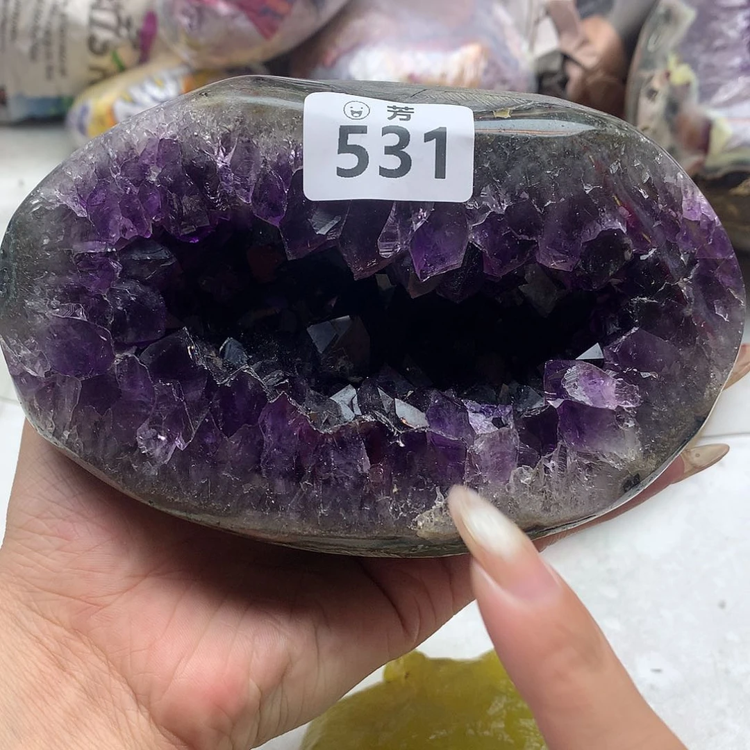 紫晶大型摆件（非配饰）未镶嵌