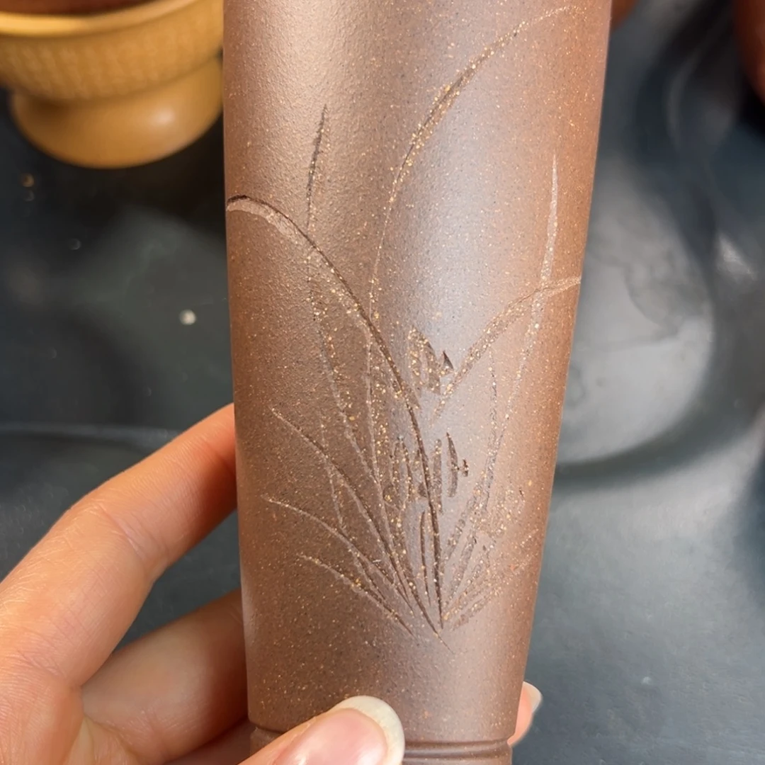 紫砂茶杯微瑕不退不换