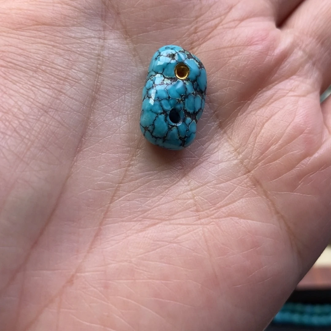 行***！绿松石未镶嵌珠宝半成品