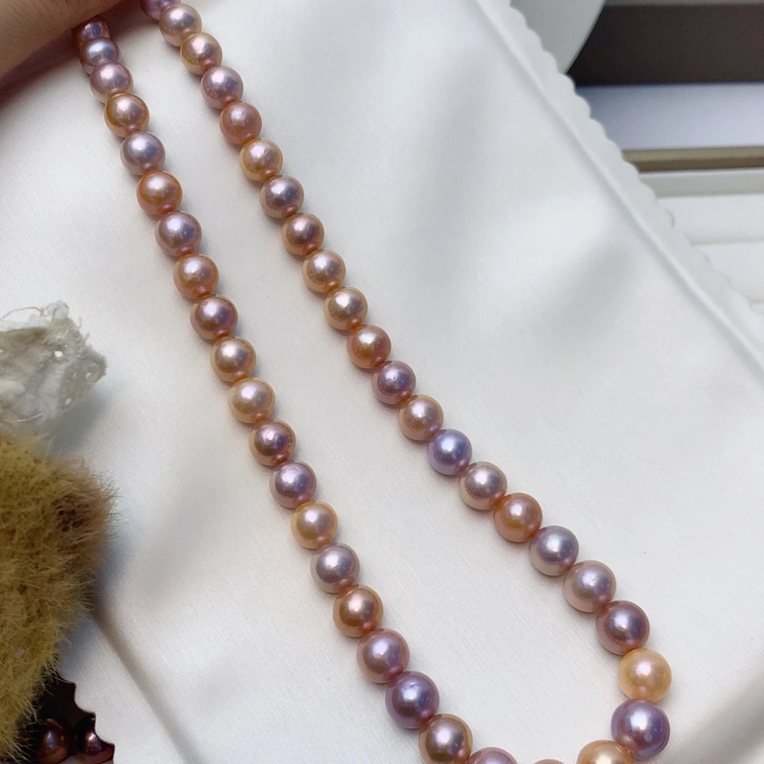 淡水珍珠未镶嵌颈饰w6