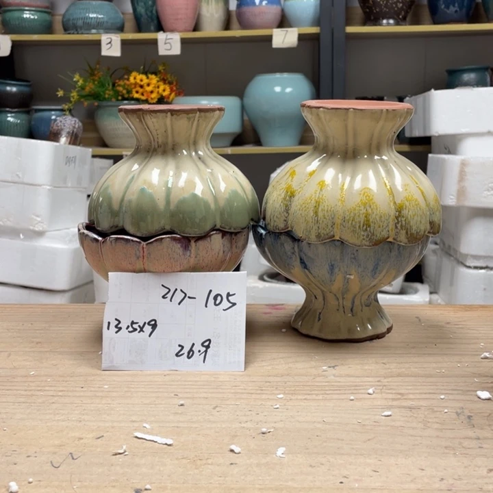 紫砂花盆多肉花盆微瑕105