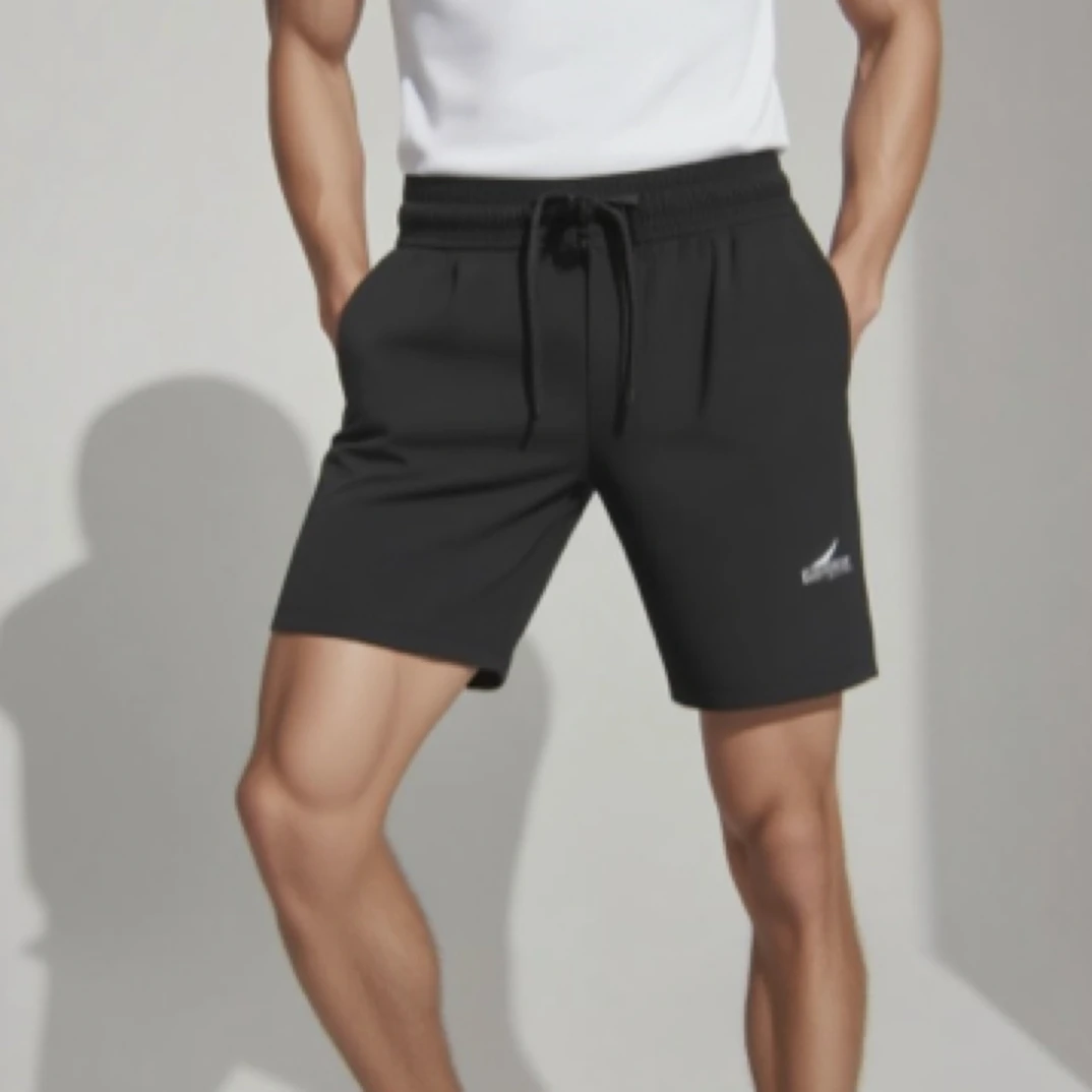 夏季男士运动休闲宽松透气速干跑步五分短裤