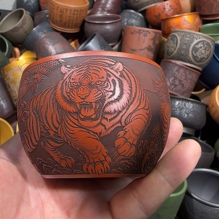 茶杯紫砂全手工制作工艺