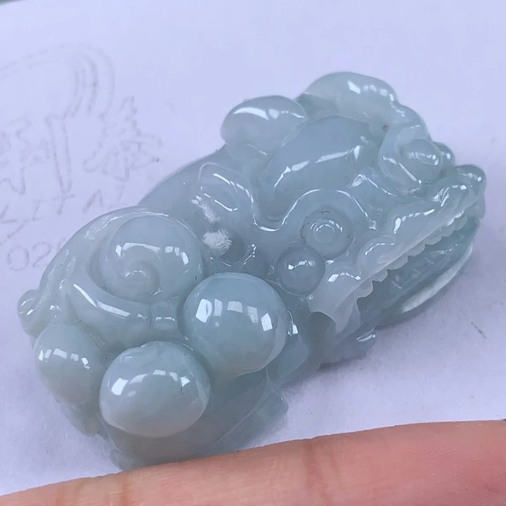 颈饰未镶嵌翡翠貔貅吊坠
