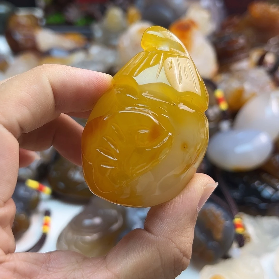 玛瑙/玉髓合金颈饰