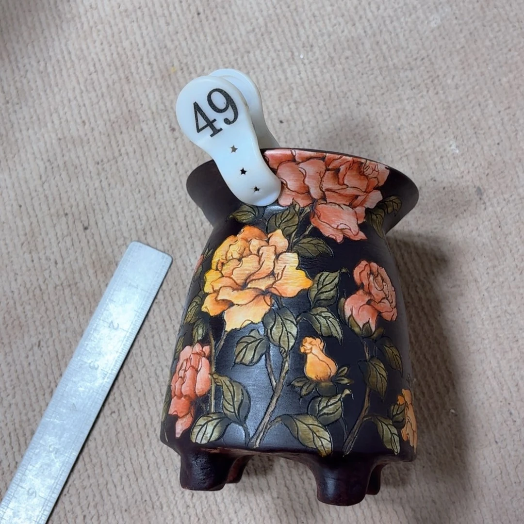 花盆紫砂陶瓷多肉花盆精品