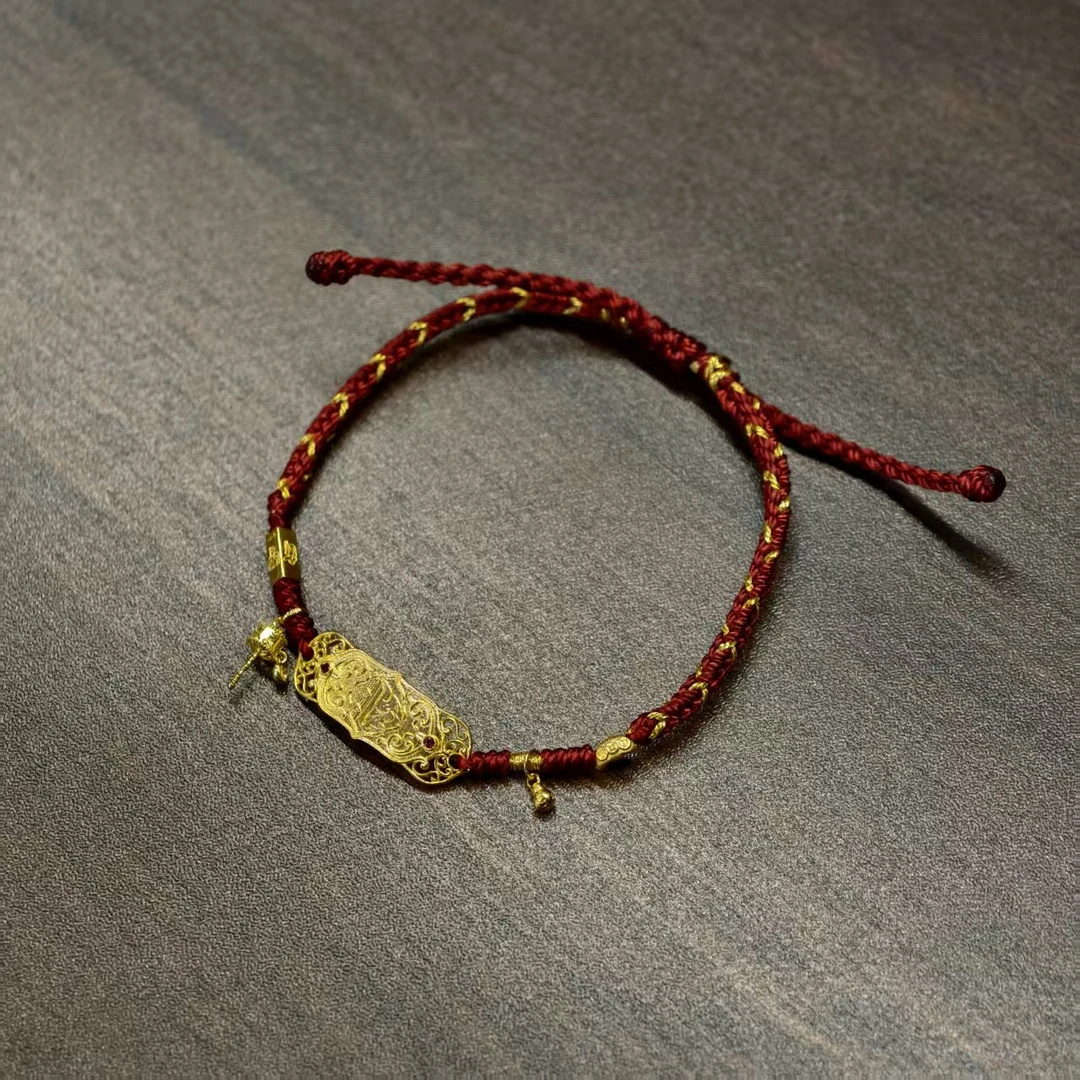 [三HE]18K金手饰手绳造型