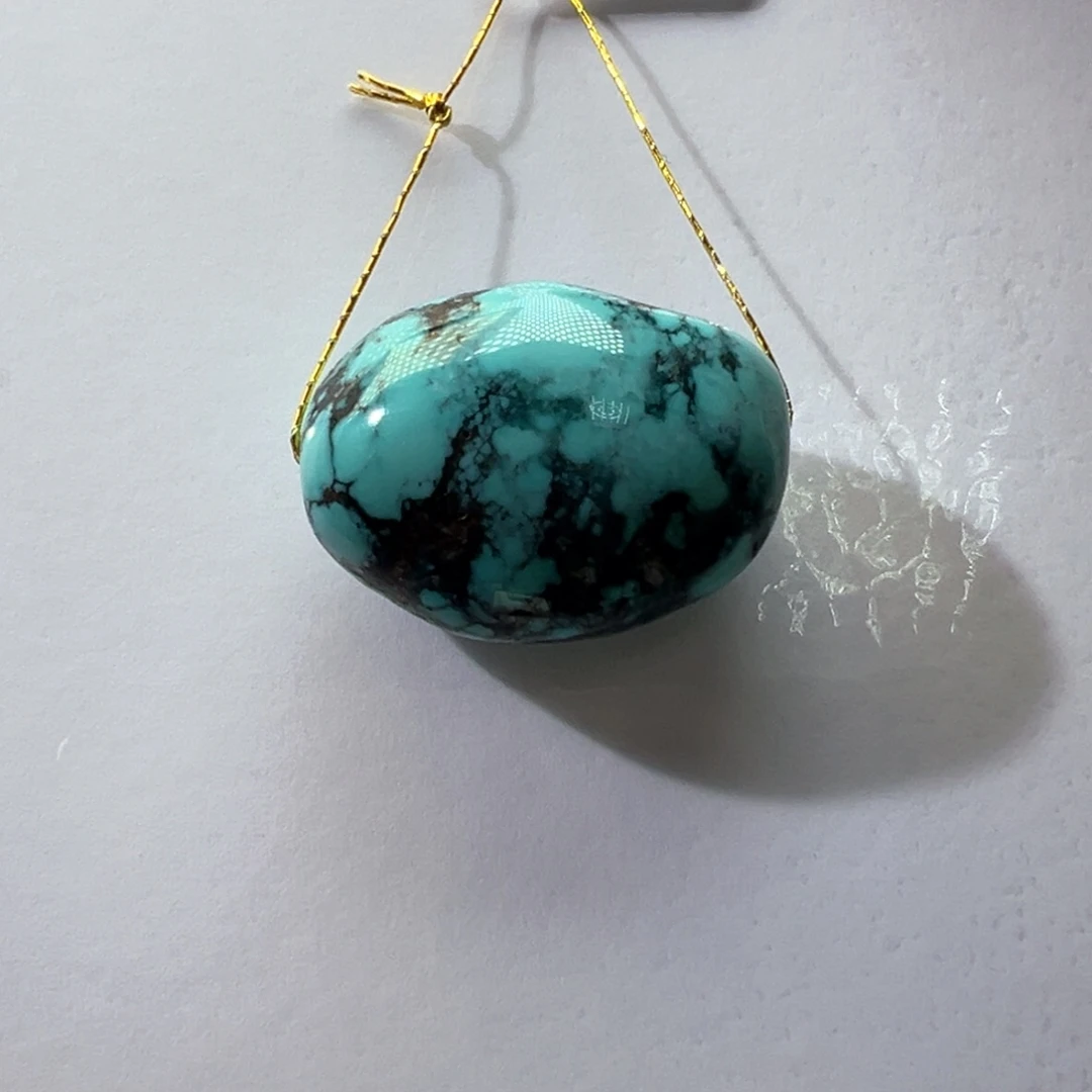 绿松石未镶嵌挂件