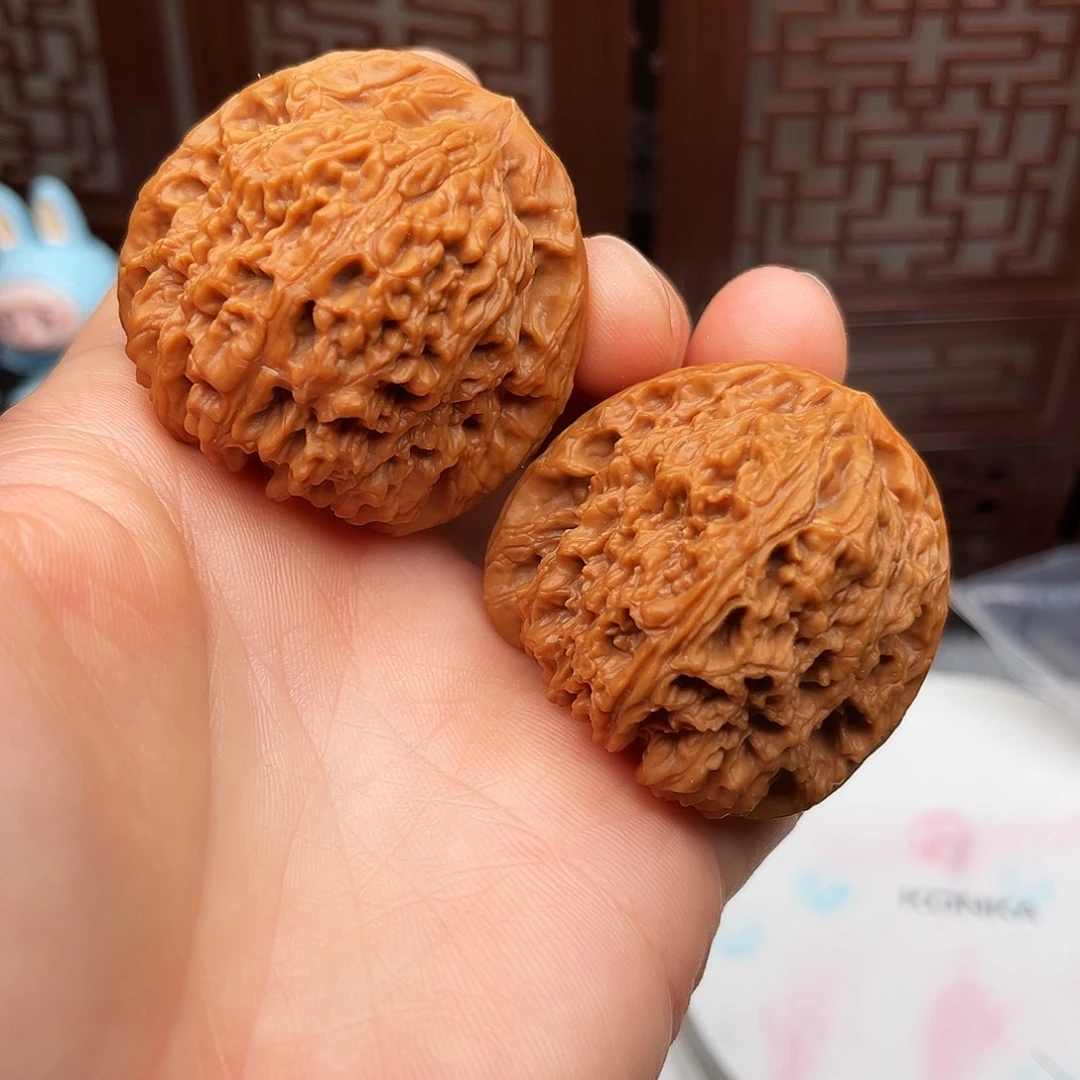 把件文玩核桃三角疆