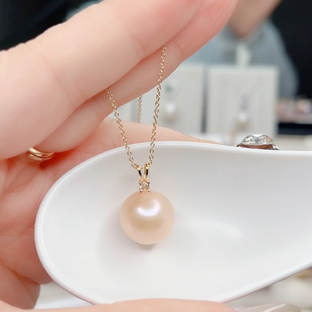 淡水珍珠合金吊坠(赠链)