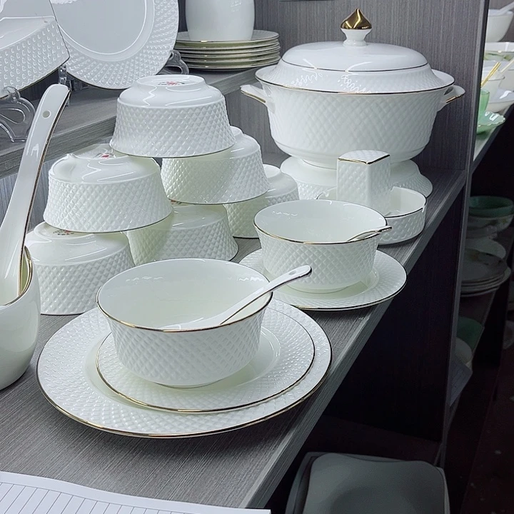 沈****景德镇高端骨瓷餐具