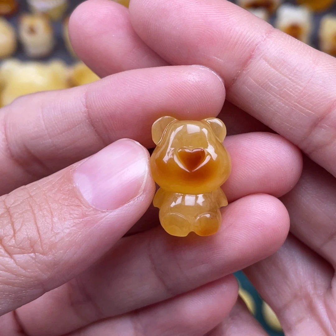 裸石琥珀未镶嵌蜜蜡