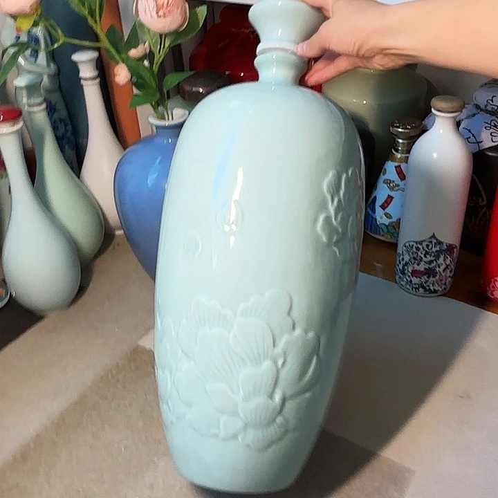 10斤牡丹酒瓶1个 清仓特价秒杀