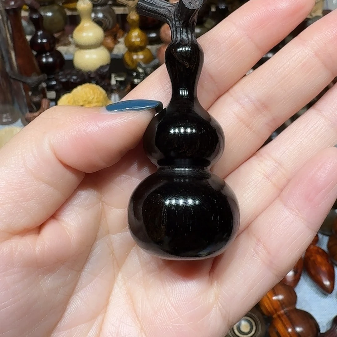 张***香榧木紫光檀葫芦