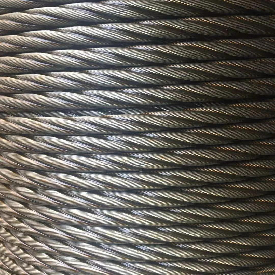 狼山牌多股防旋转钢丝绳，17毫米粗，90米