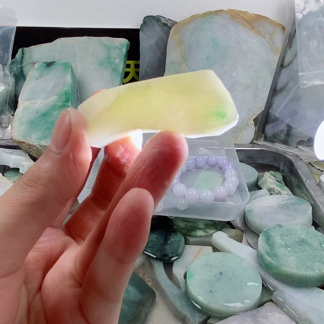 散珠翡翠天然缅甸翡翠A货31