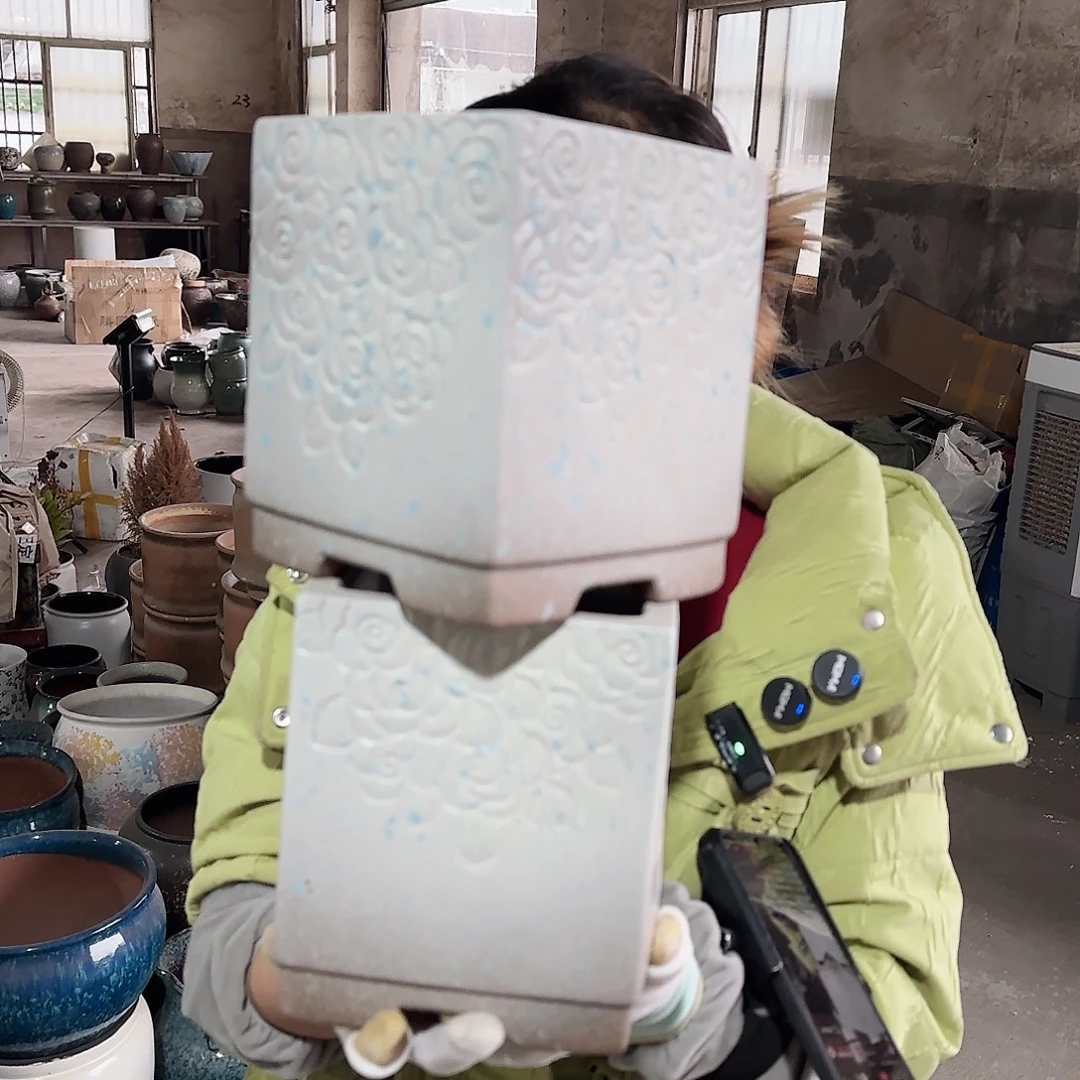 王嫂花盆1224-139高17口15