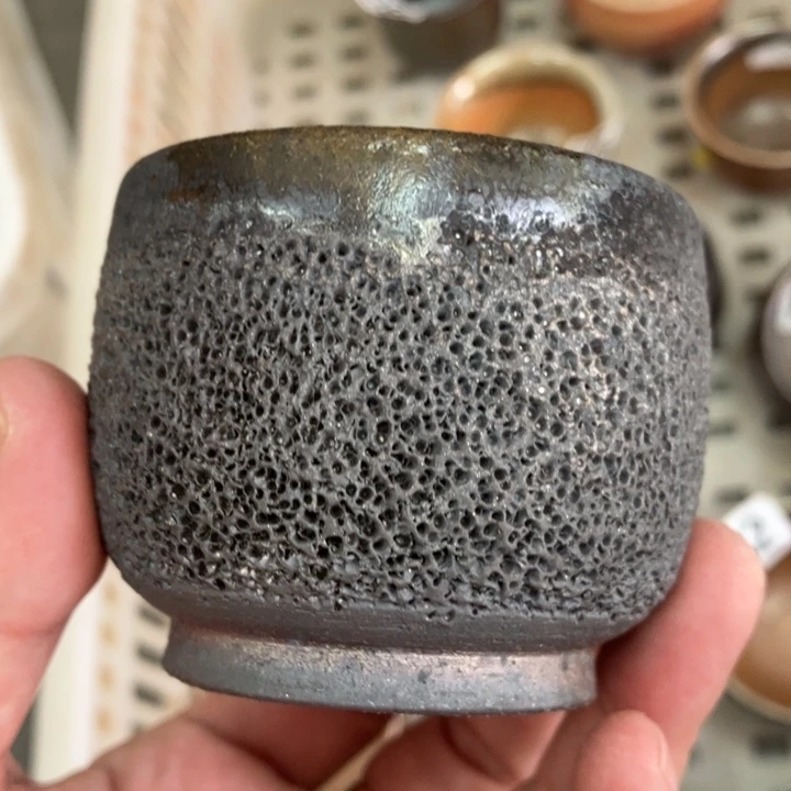 柴烧杯子宝瓶大放漏