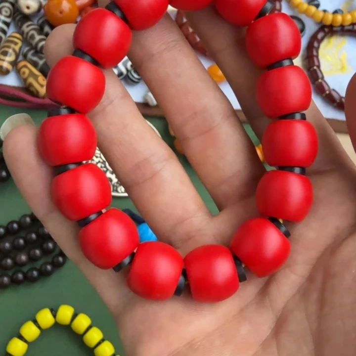 石英石铁合金紫檀配珠