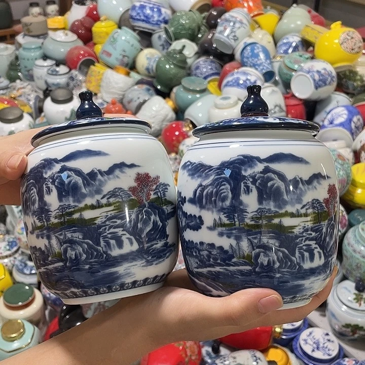 陶瓷罐茶叶罐密封罐