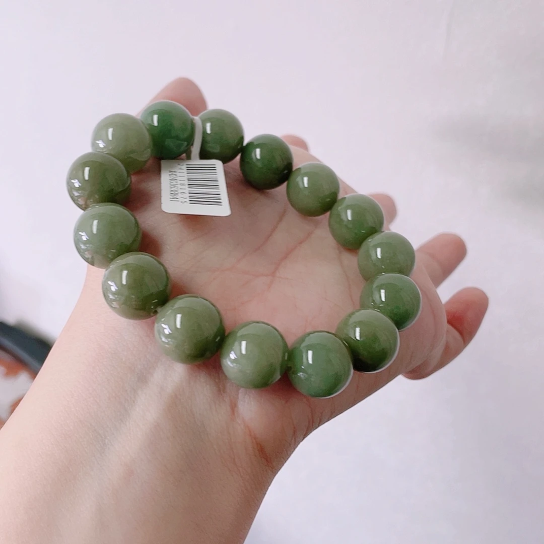 定制翡翠未镶嵌珠串