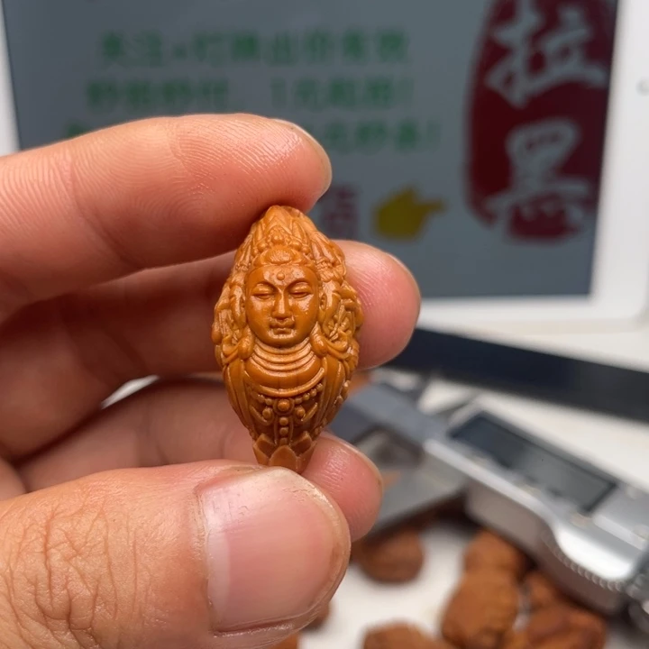 橄榄核吊坠橄榄核雕刻单籽。