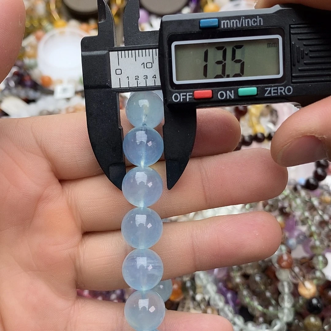 海蓝宝石手链未镶嵌手链