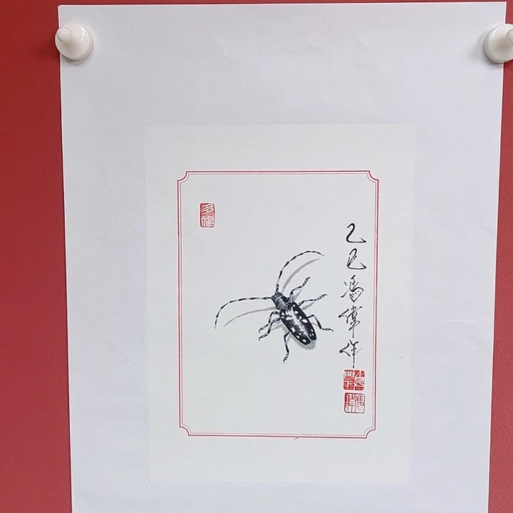 国画冯老师手绘作品