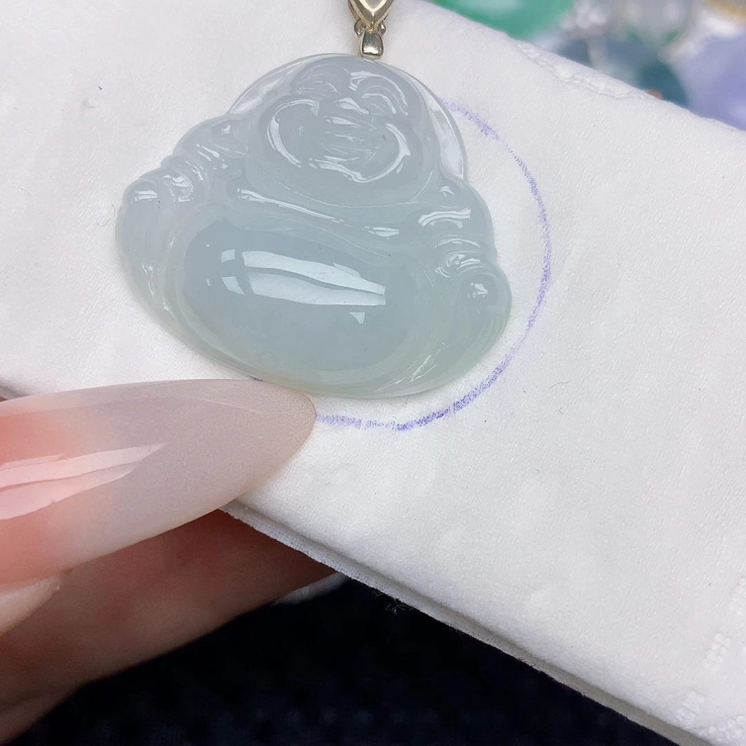 翡翠未镶嵌颈饰天然缅甸翡翠a货百元以上9元证书费自理