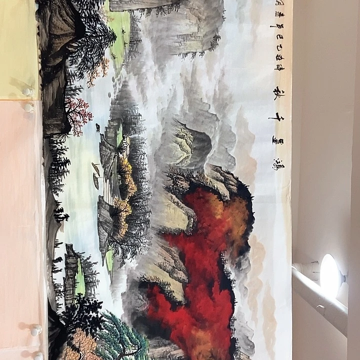 小周画廊的直播间