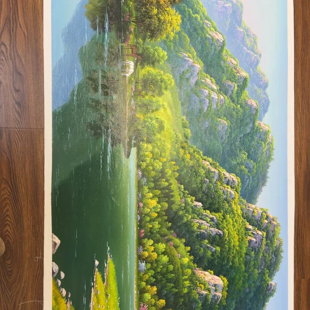 油画在哪呢我想问一下