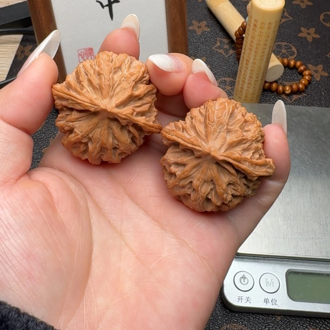 把件文玩核桃41.5苹果园G1I8