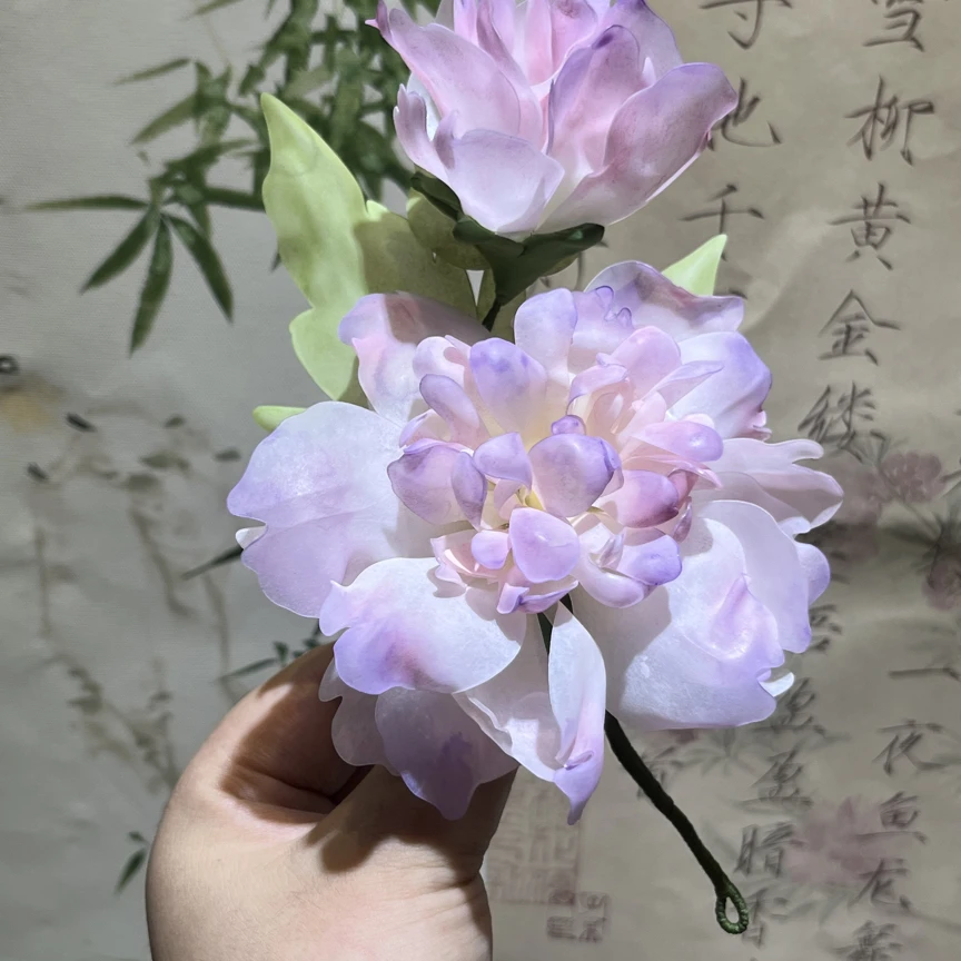 A09白菜大花日常软簪