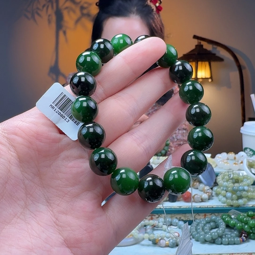 和田玉手串未镶嵌