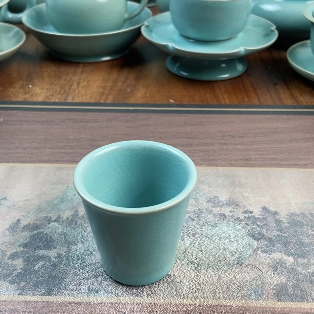 摆件原产地原矿汝瓷～茶器