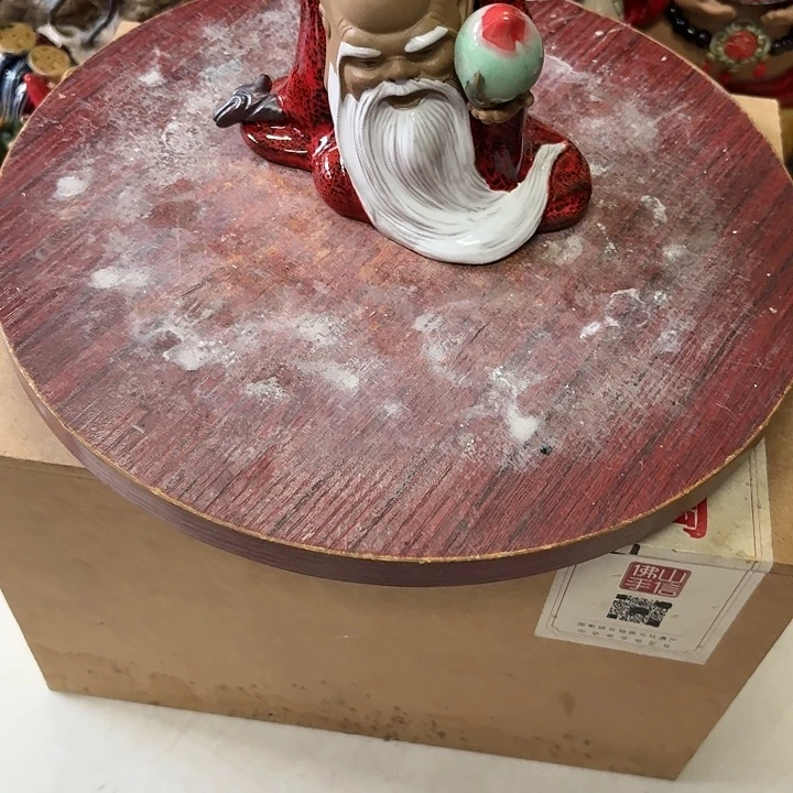 限***超陶土陶瓷摆件石湾