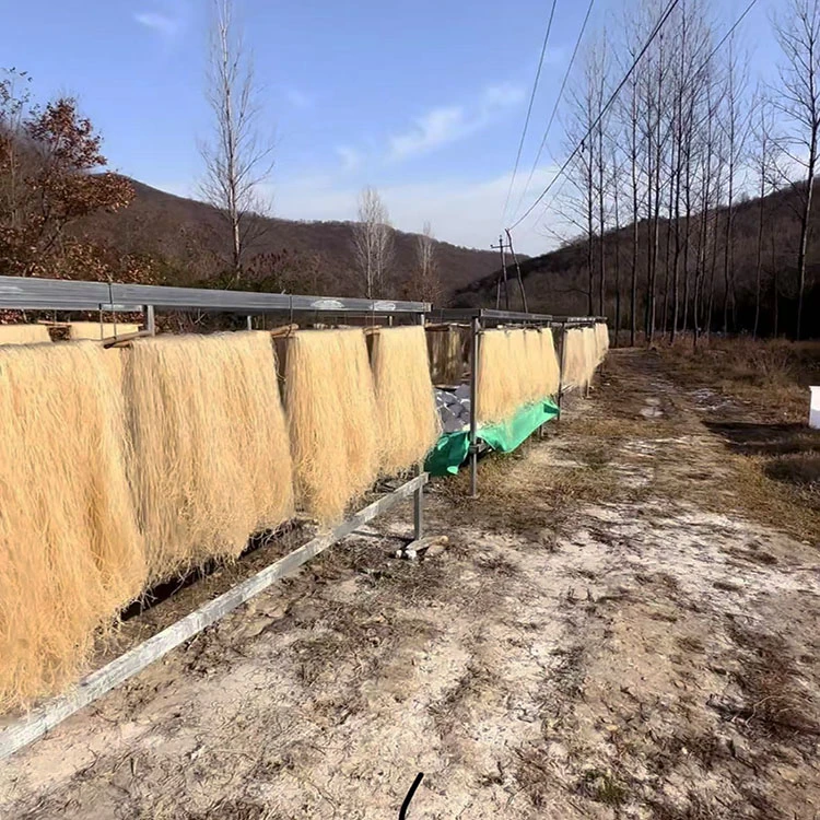 自家种植红土地红薯手工制作红薯粉条西瓜红红薯粉条白心红薯粉条